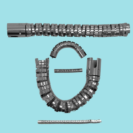 A stock image of five parts of a bending section